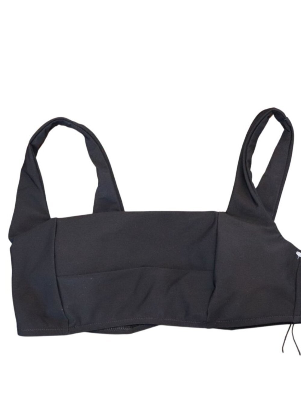 Bondi Born Black Bikini Top, Medium NWOT